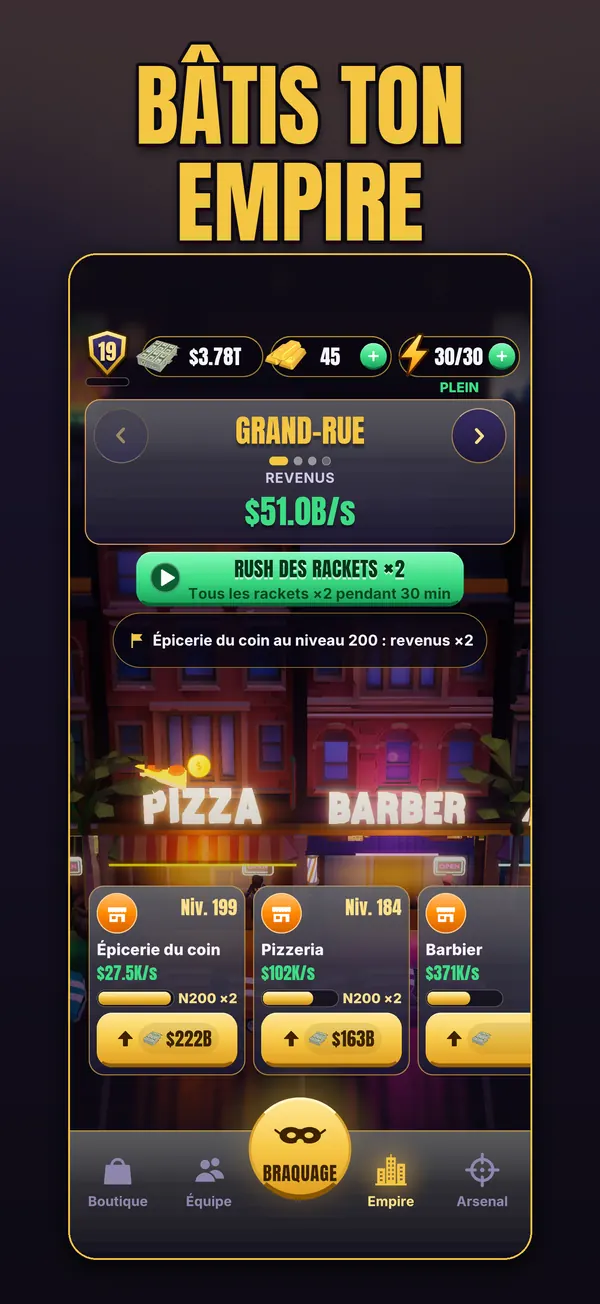 Bâtis ton empire : les business de la Grand-Rue et leurs revenus